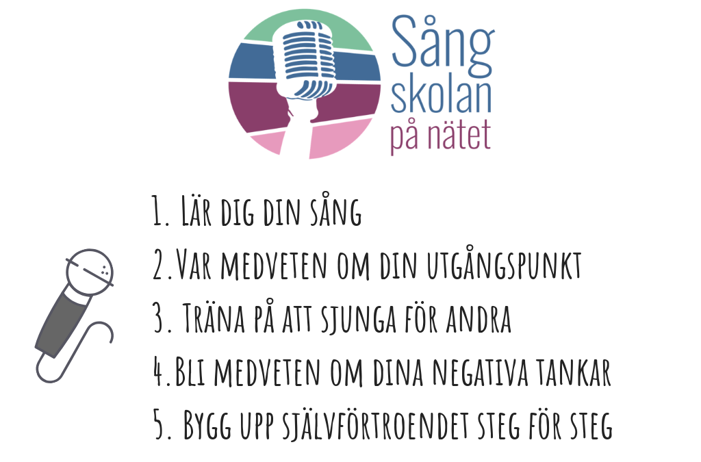 5 bästa tipsen – Få bättre självförtroende som sångare